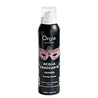 Шипучая пена для массажа Orgie Acqua Croccante Sakura 150 мл с ароматом сакуры