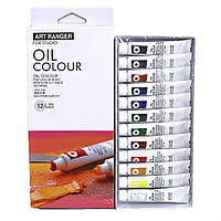 Художественные краски масляные Art Rangers EO1212C-3 12мл 12 цветов, Vse-detyam