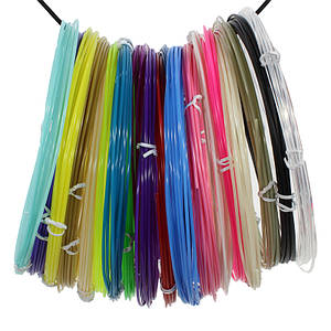 Набір ABS-пластику Kaiyiyuan нитка для 3D-ручки 1,75 mm (20 кольорів по 10 метрів)