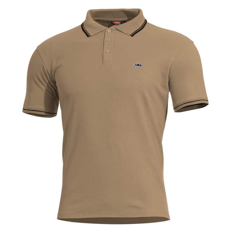 Поло Pentagon ANIKETOS POLO K09011-STR Medium, Tan Brown, фото 1