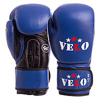 Перчатки боксерские кожаные профессиональные AIBA VELO 2081 размер 10 унции hd