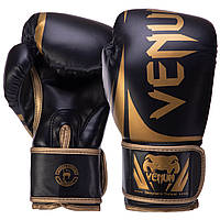 Перчатки боксерские VENUM CHALLENGER 2.0 VN0661 размер 10 унции цвет черный-золотой kl