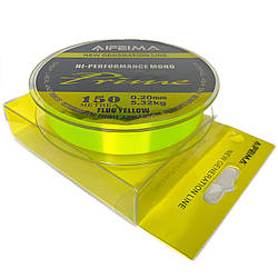 Волосінь флуоресцентна Feima Prime Yellow Fluo 150 m