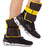 Обтяжувачі-манжети для рук та ніг з піском 2х2 кг Champion ZA-2072-4, фото 5