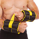 Обтяжувачі-манжети для рук та ніг з піском 2х2 кг Champion ZA-2072-4, фото 3