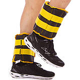 Обтяжувачі-манжети для рук та ніг з піском 2х3 кг Champion ZA-2072-6, фото 6