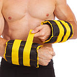 Обтяжувачі-манжети для рук та ніг з піском 2х3 кг Champion ZA-2072-6, фото 3