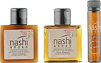 Дорожный набор Nashi argan travel  (shm/30ml + cond/30ml + oil/5ml)