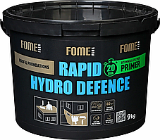 Бітумно полімерна грунтовка швидковисихаюча FOME FLEX Rapid Hydro Defence Primer відро 9 кг