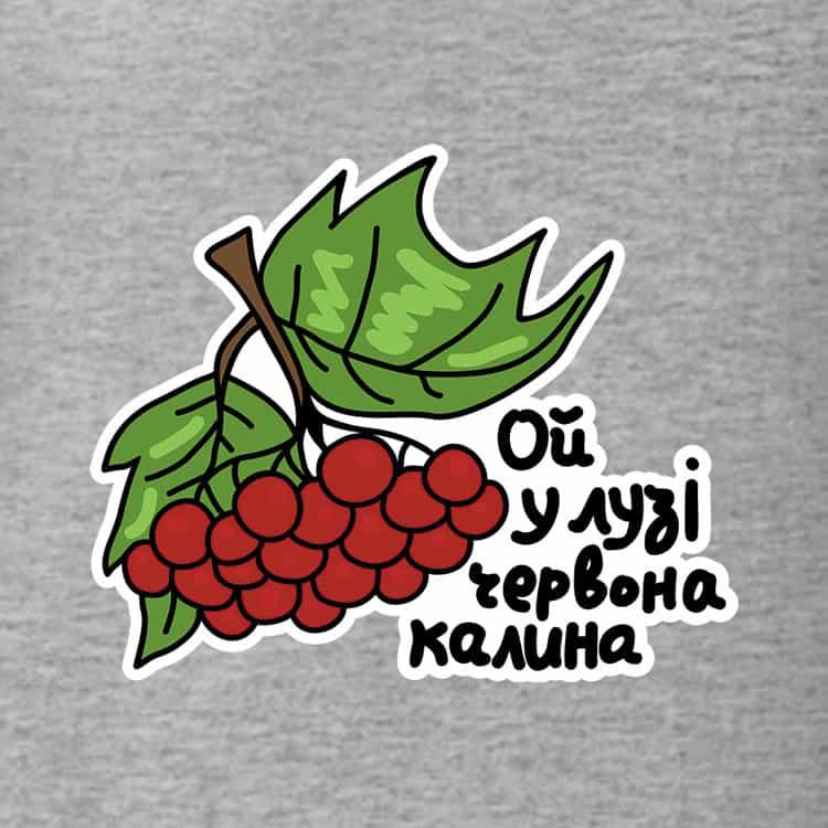 Термоаплікація Ой у лузі червона калина