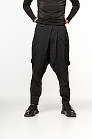 Мужские штаны SM-2402, чорний|брюки для повседневной носки на весну и осень
