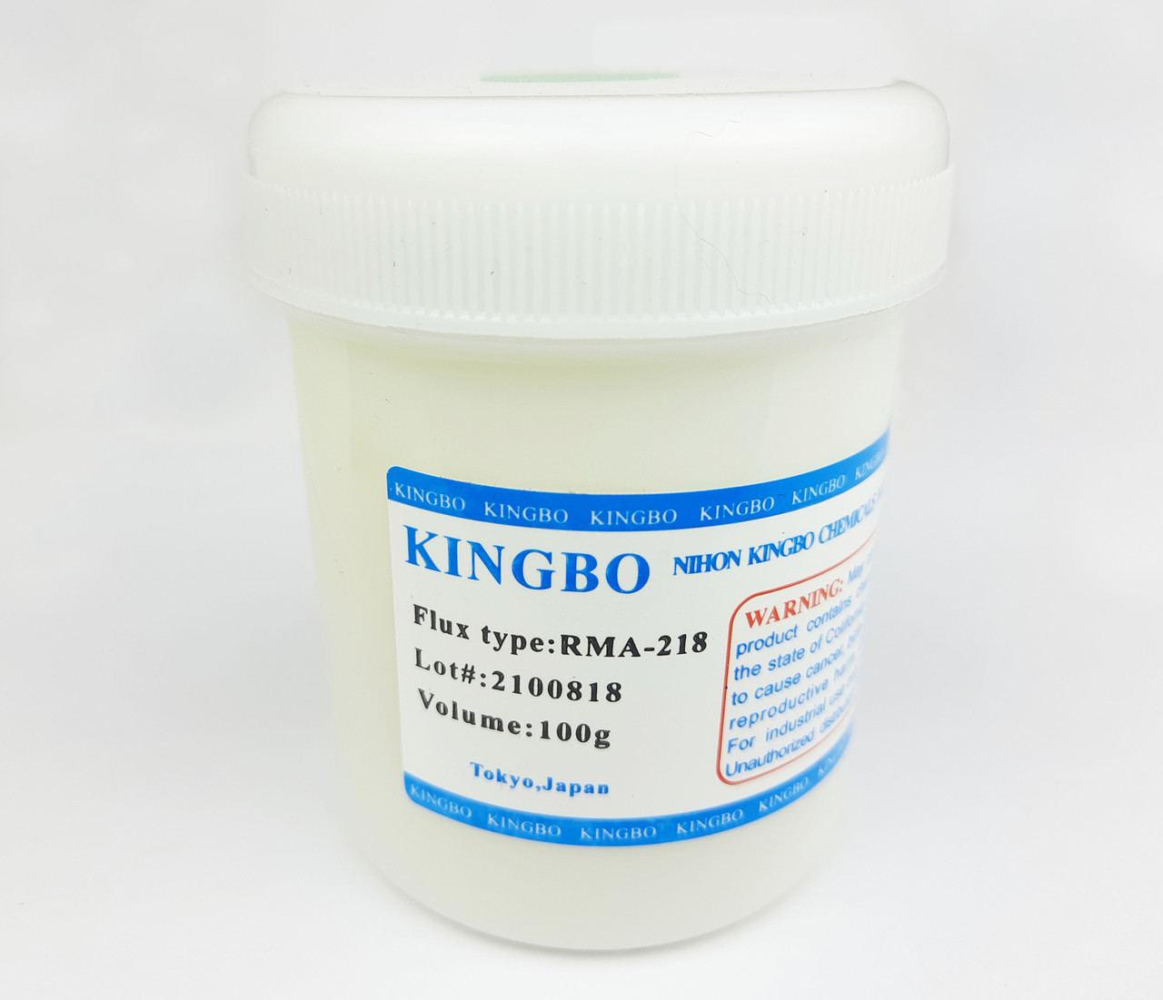 Флюс гель, паста для паяння KINGBO RMA-218 для паяння/регола BGA/SMD/100g