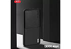 Зовнішній акумулятор Power Bank XO PB70 - 13000mAh чорний, фото 4