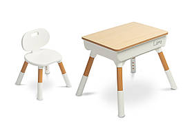Дитячий столик та стілець Toyz Caretero Lara Wood