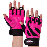 Перчатки для фитнеса и тренировок женские Zelart SB-161738 размер M hd