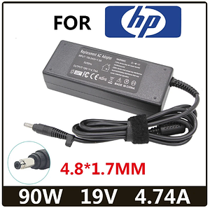 Зарядний пристрій для ноутбука 4,8-1,7 mm 4,74A 19,5V 90W HP Оригінал RENEW