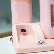 Воскоплав на 2 касети з базою рожевий, фото 2