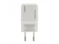 Сетевое зарядное устройство MOXOM (MX HC118) 2в1 micro 1USB/1A Fast Charging белый