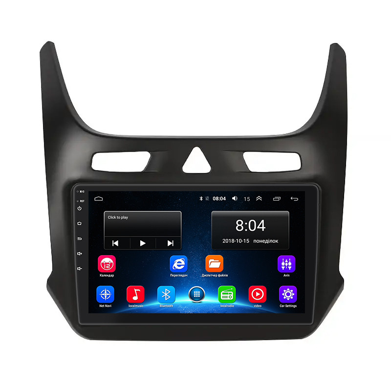 Штатна магнітола Lesko для Ravon R4 2016-2020 екран 9" 2/32Gb Wi-Fi GPS Base Равон 8 шт., фото 1