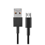 Remax RC-120m Кабель у футлярі USB to micro USB 1M, чорний (передавання даних, заряджання), фото 3