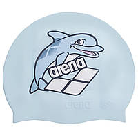 Шапочка для плавания детская ARENA MULTI JUNIOR WORLD CAP 5 AR-91388-20 цвет голубой kl