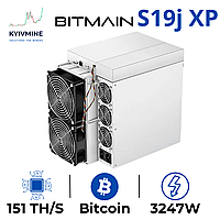 Asic Antminer S19jXP мощностью 151 TH/s. майнер цифровой валюты, Bitcoin miner