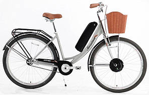 Електровелосипед міський 28 Messina дорожній 350W, 36V7, 5AH, 15A жіночий Titan