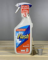 Універсальний спрей-очищувач c відбілювачем 3 в 1 для кухні і ванни Flash Bleach -750 мл.