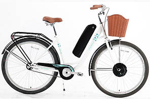 Електровелосипед міський 28 Parma дорожній 350W, 36V13AH, 15A жіночий Titan