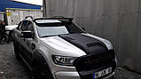 Козирок лобового скла LED V1 для Ford Ranger 2011-2022 рр, фото 2