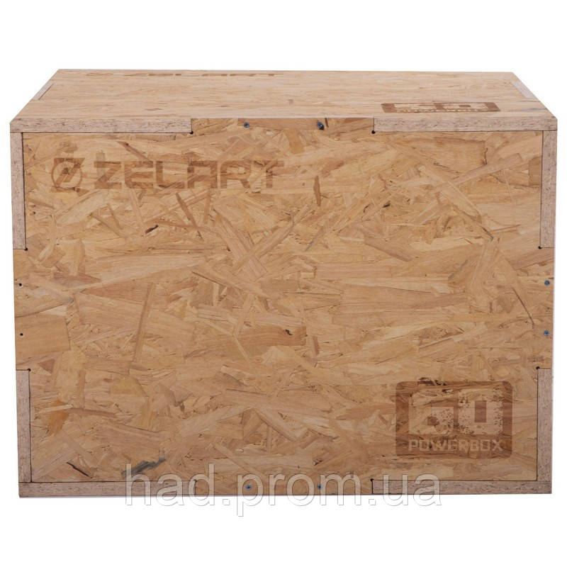 Бокс плиометрический деревянный Zelart BOX-WOOD FI-3636-2 1шт 70см светло-коричневый hd - фото 4 - id-p2142118308