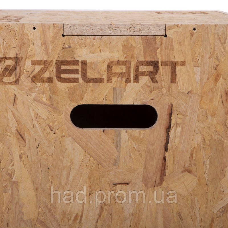 Бокс плиометрический деревянный Zelart BOX-WOOD FI-3636-2 1шт 70см светло-коричневый hd - фото 5 - id-p2142118308