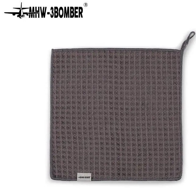 Полотенце бариста MHW-3Bomber 30 на 30 см Темно серое