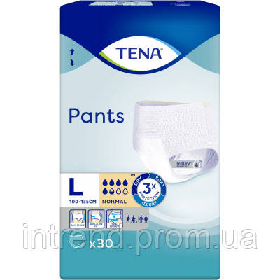 Подгузники для взрослых Tena трусики Pants Normal Large 30 шт (7322541150895) p - фото 3 - id-p2142140256