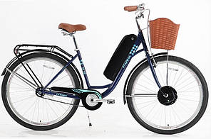 Електровелосипед міський 28 Parma дорожній 350W, 36V7,5AH, 15A жіночий Titan