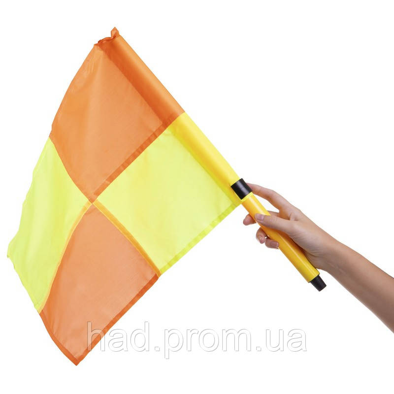 Флаги угловые складные Zelart C-4585 4шт 1,63м оранжевый-желтый hd - фото 5 - id-p2142118368