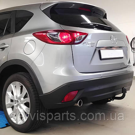 Фаркоп Mazda CX-5 2012-2016 (Мазда СХ 5) польський, без підрізу бампера, фото 1