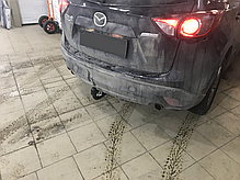 Фаркоп Mazda CX-5 2012-2016 (Мазда СХ 5) польський, без підрізу бампера, фото 5