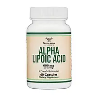 Double Wood Alpha Lipoic Acid / Альфа липоевая кислота 60 капсул