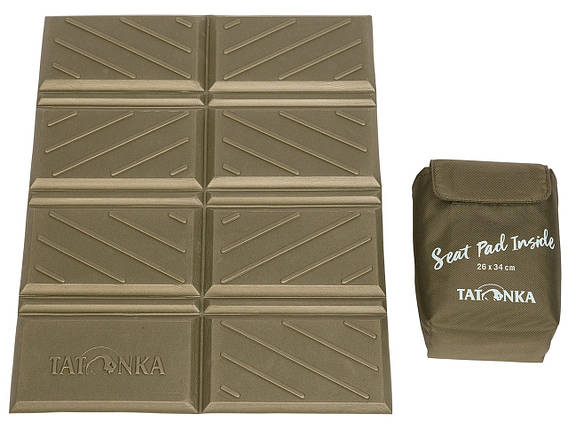 Сидіння Tatonka Foldable Seat Mat (Olive), 26x34 см, фото 1