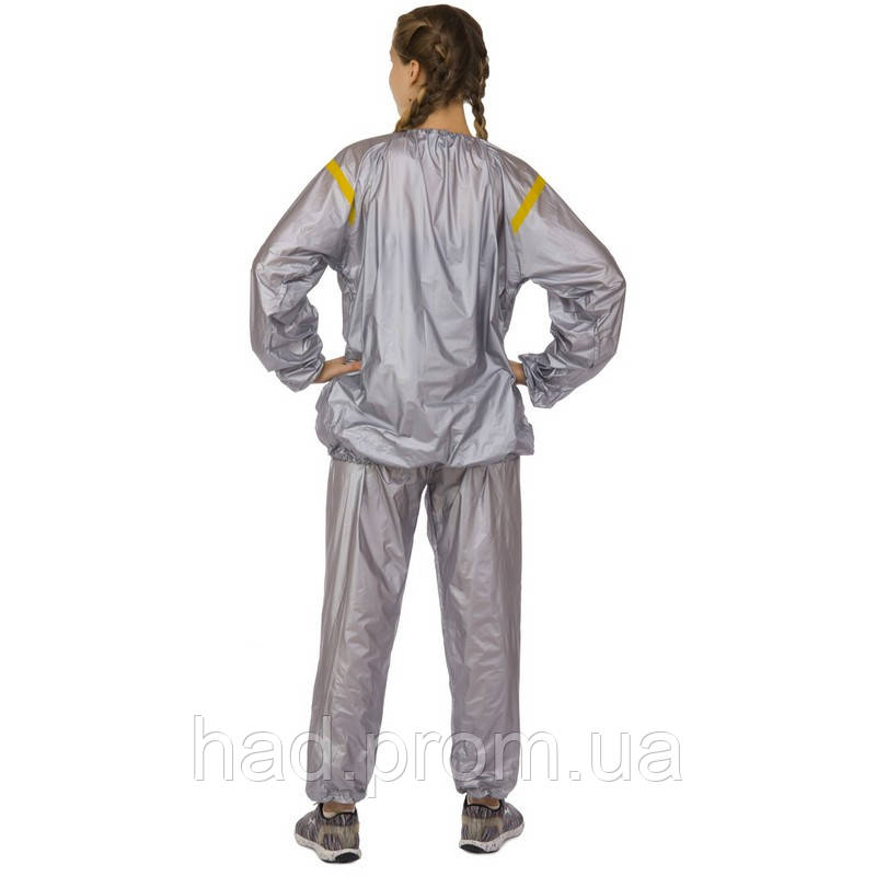 Костюм-сауна SIBOTE Sauna Suit ST-2122 L-3XL серый hd - фото 4 - id-p2142119196