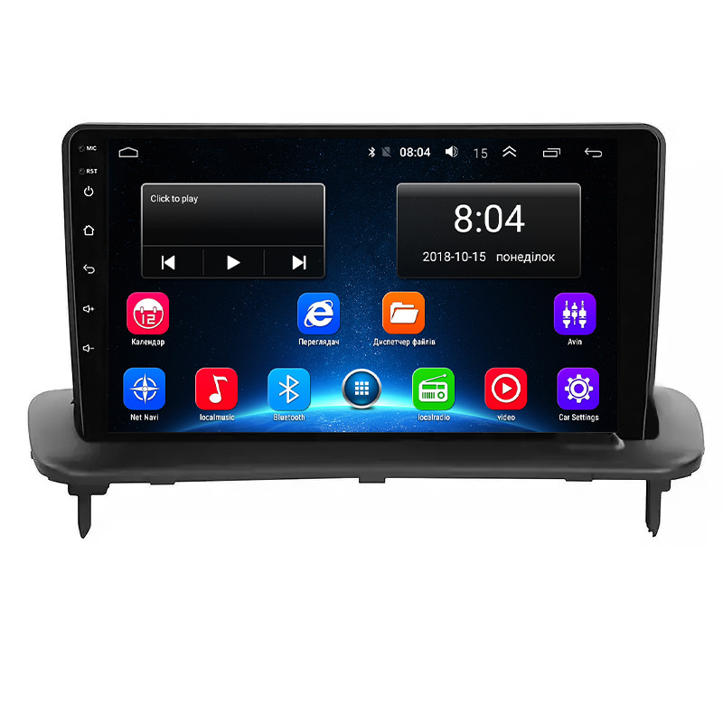 Штатна магнітола Lesko для Volvo C30 I Рестайлінг 2010-2013 екран 9" 2/32Gb Wi-Fi GPS Base Вольво 3 шт.