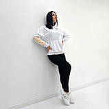 Толстовка жіноча з капюшоном і кишенею кенгуру, демісезон | Худі без флісу, на весну/осінь | Норма та Батал, фото 7