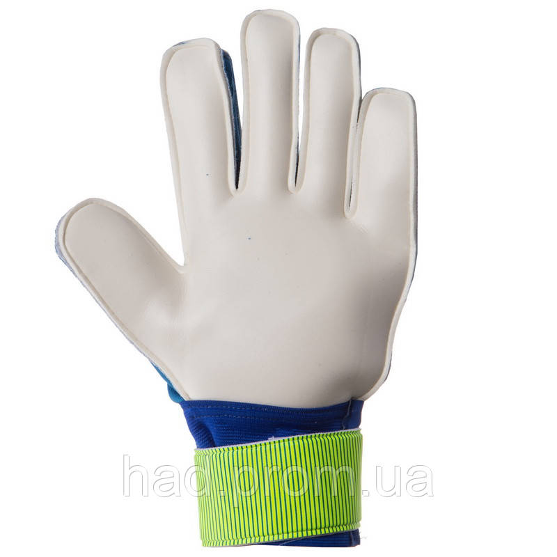 Перчатки вратарские детские с защитой пальцев VCY Zelart FB-931B размер 5-7 цвета в ассортименте hd - фото 6 - id-p2142127851