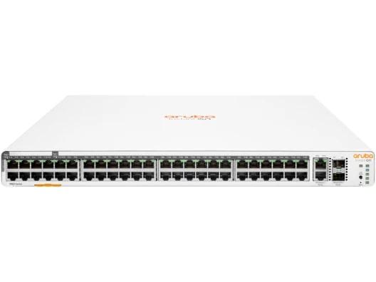 HPE Комутатор Aruba Instant On 1960 48xGE, 40p Class4 8p Class6 PoE 600W, 2хSFP+10GE, 2х10GBASE-T ports, LT
