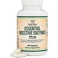 Double Wood Digestive Enzymes / Ферменты для пищеварения 180 капсул