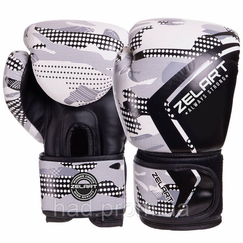 Перчатки боксерские Zelart BO-3397 8-12 унций цвета в ассортименте hd - фото 9 - id-p2142119335