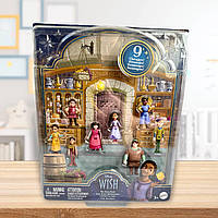 Набор мини-кукол Mattel Disney Wish The Teens, 8 кукольных и звездная фигура, персонажи носят фирменные наряды