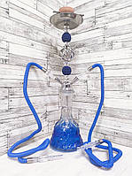 Кальян Hookah Hakan Blue высотой 56 см на 2 персоны