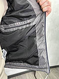 Чоловіча куртка демісезонна Calvin Klein H4304 сіра, фото 4